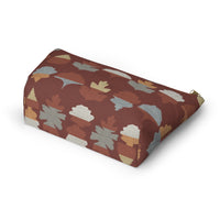 Frond Accessory Pouch w T-bottom in Red